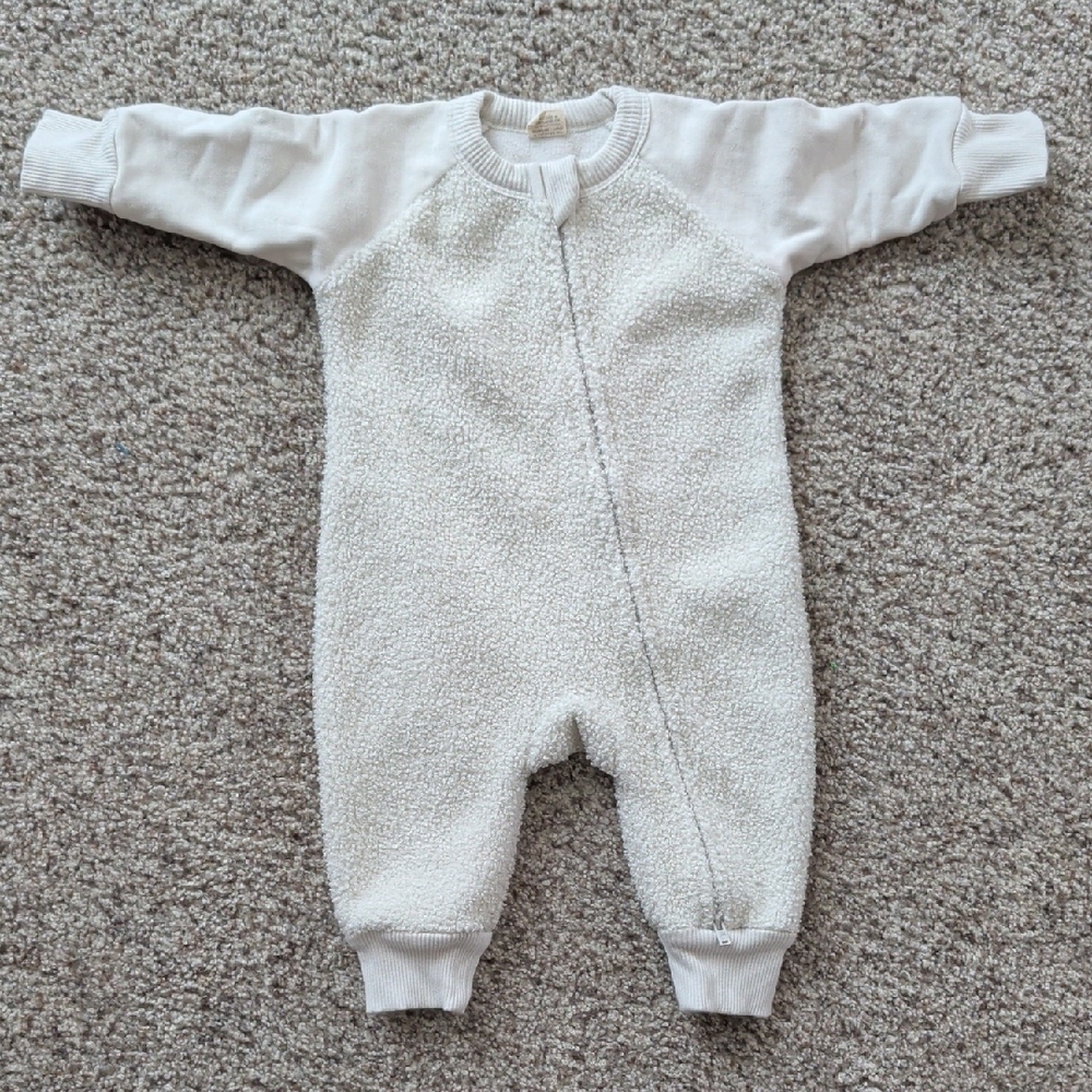 Cozy Cream Kids One Piece